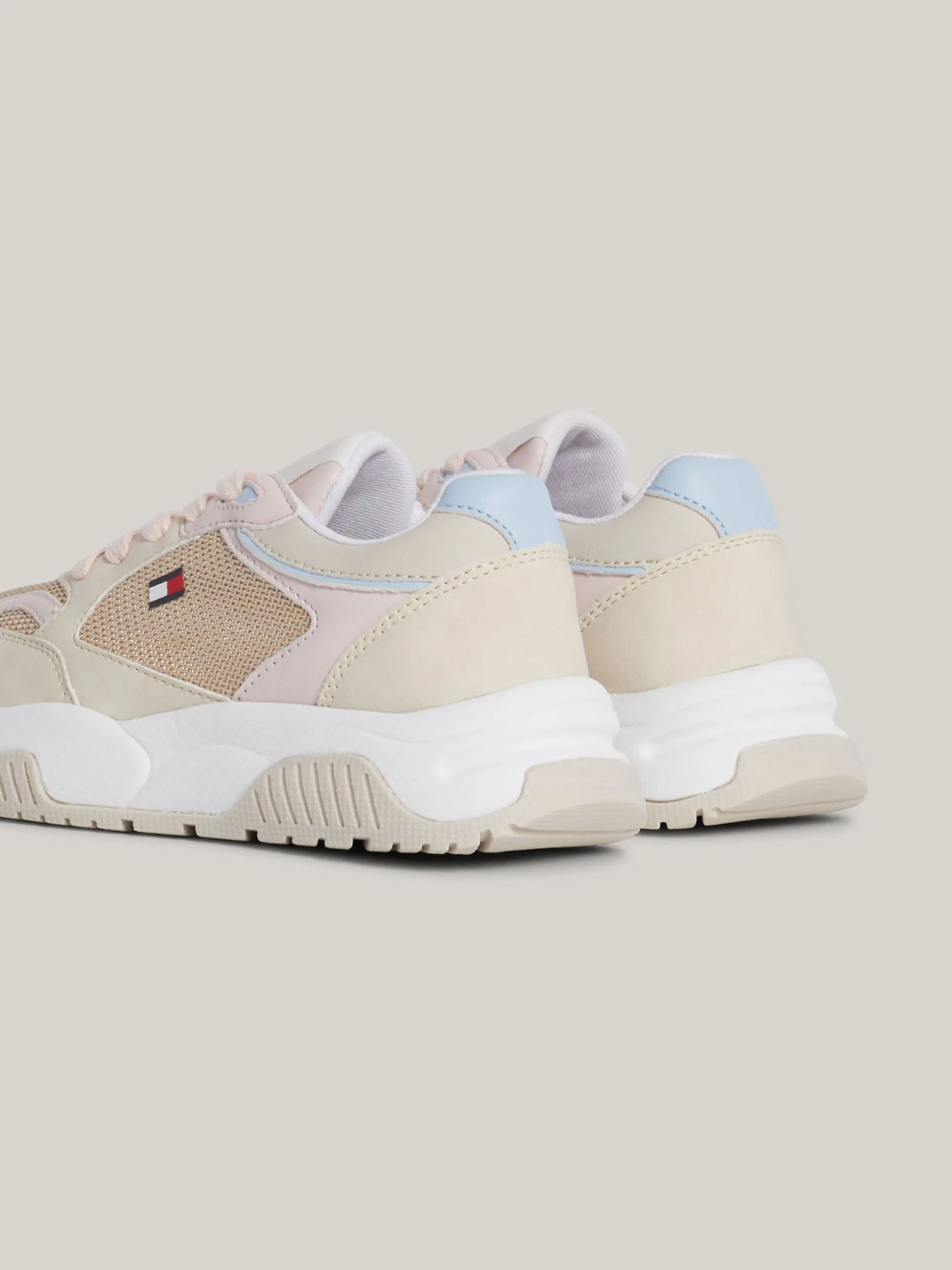 Obuwie I Akcesoria*Tommy Hilfiger Buty Sportowe Na Grubych Podeszwach BEIGE/PINK