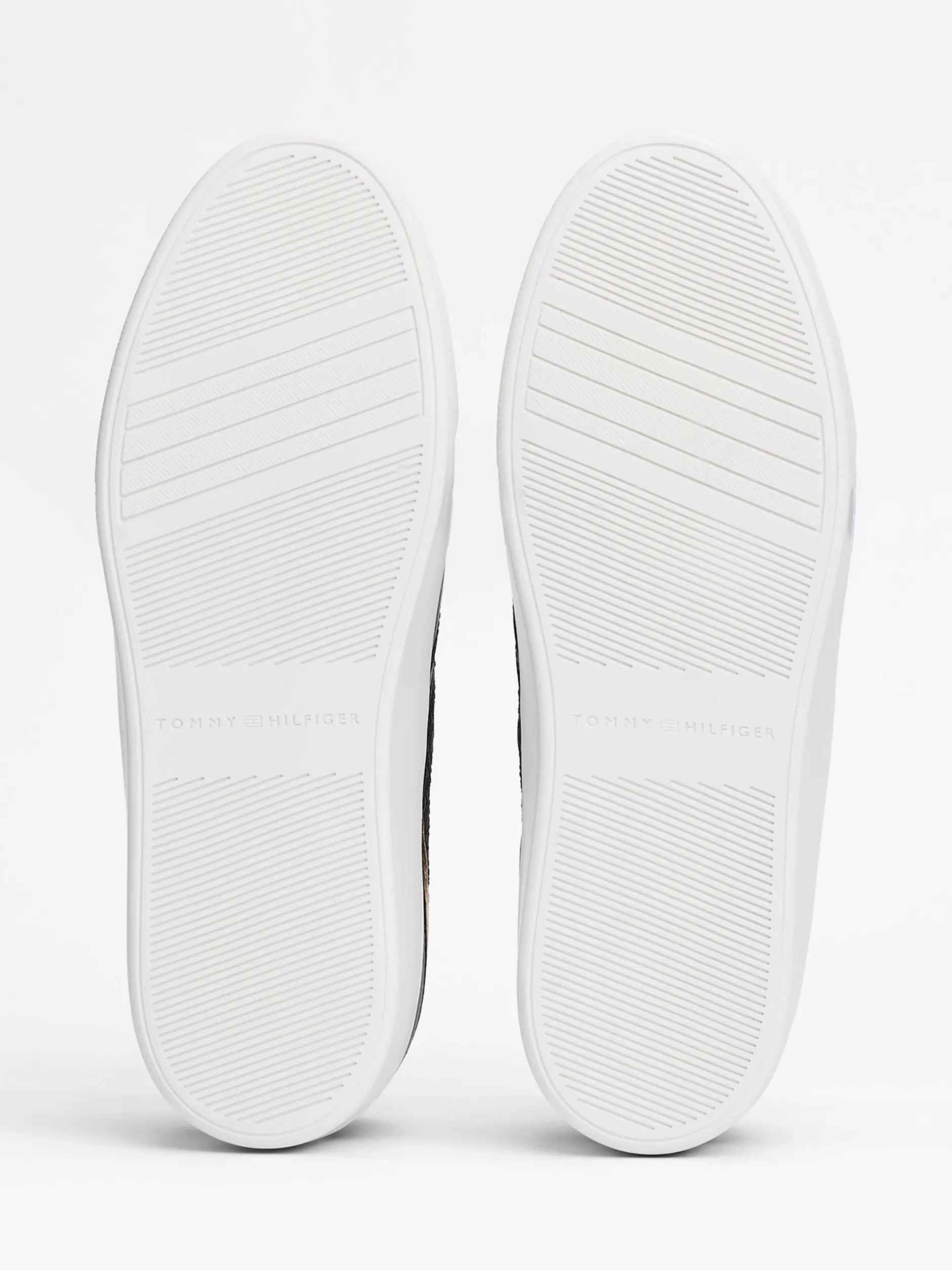 Sneakersy*Tommy Hilfiger Buty Sportowe Na Platformie Z Monogramem TH BLACK
