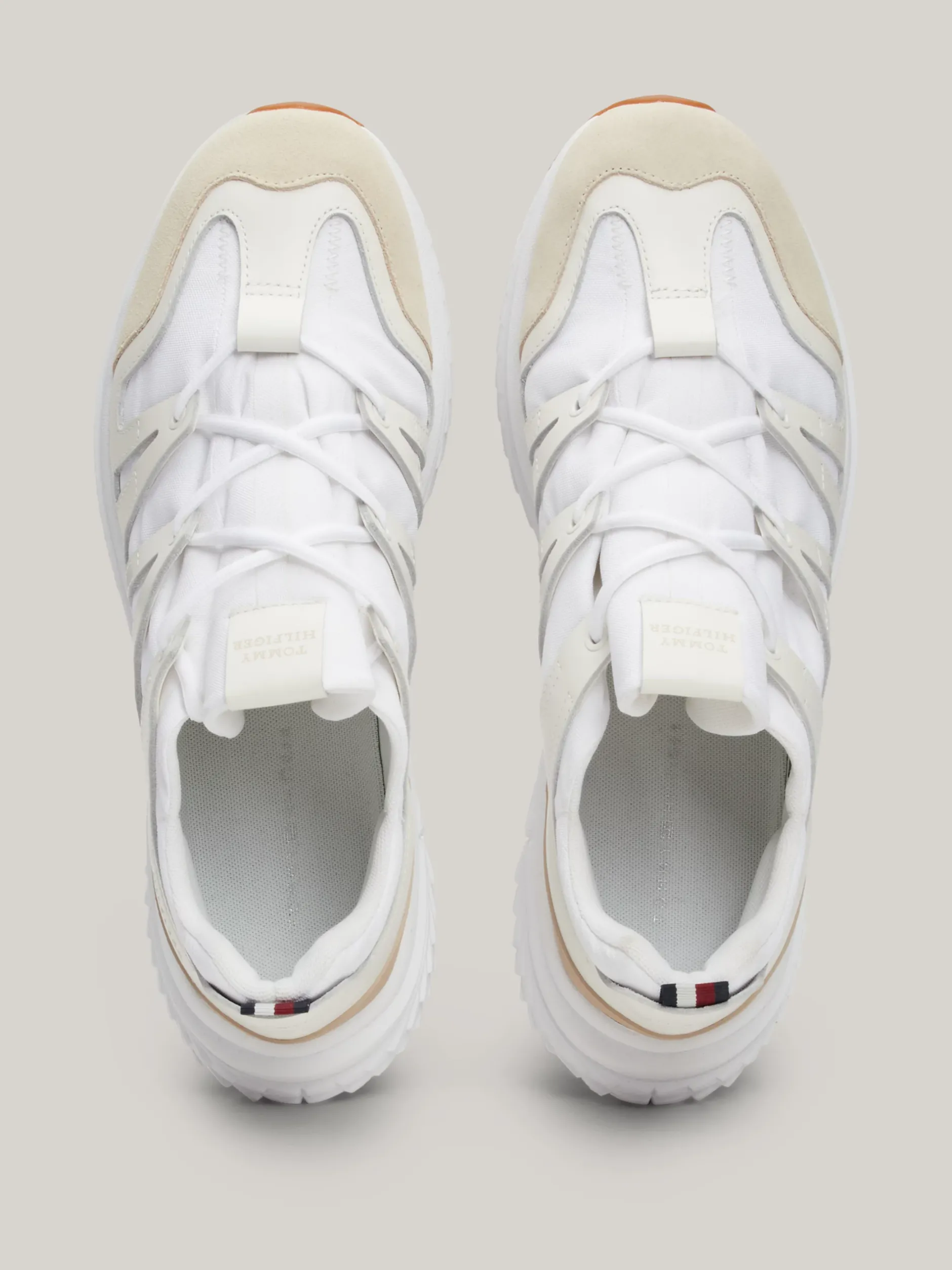 White Trainers|Sneakersy*Tommy Hilfiger Buty Sportowe Na Podeszwie Vibram ANCIENT WHITE