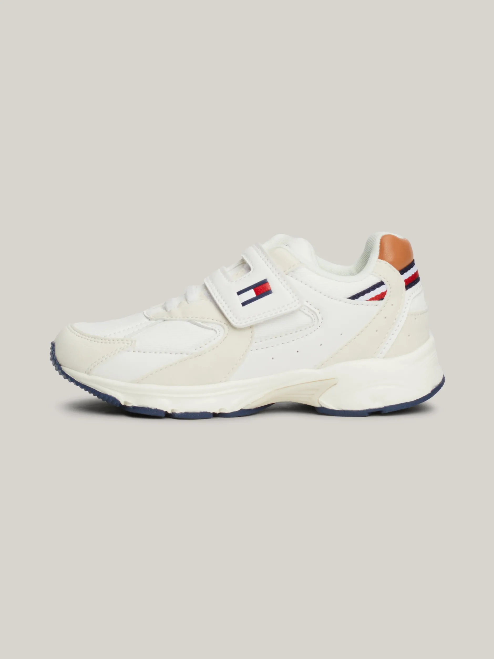Obuwie I Akcesoria*Tommy Hilfiger Buty Sportowe O Mieszanej Fakturze BEIGE/TOBACCO