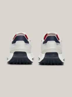Sneakersy*Tommy Hilfiger Buty Sportowe O Mieszanej Fakturze RWB