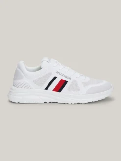 White Trainers|Sneakersy*Tommy Hilfiger Buty Sportowe Typu Runner WHITE