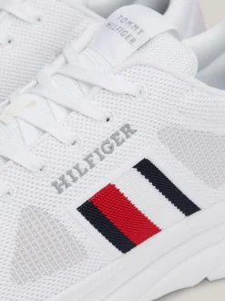 White Trainers|Sneakersy*Tommy Hilfiger Buty Sportowe Typu Runner WHITE