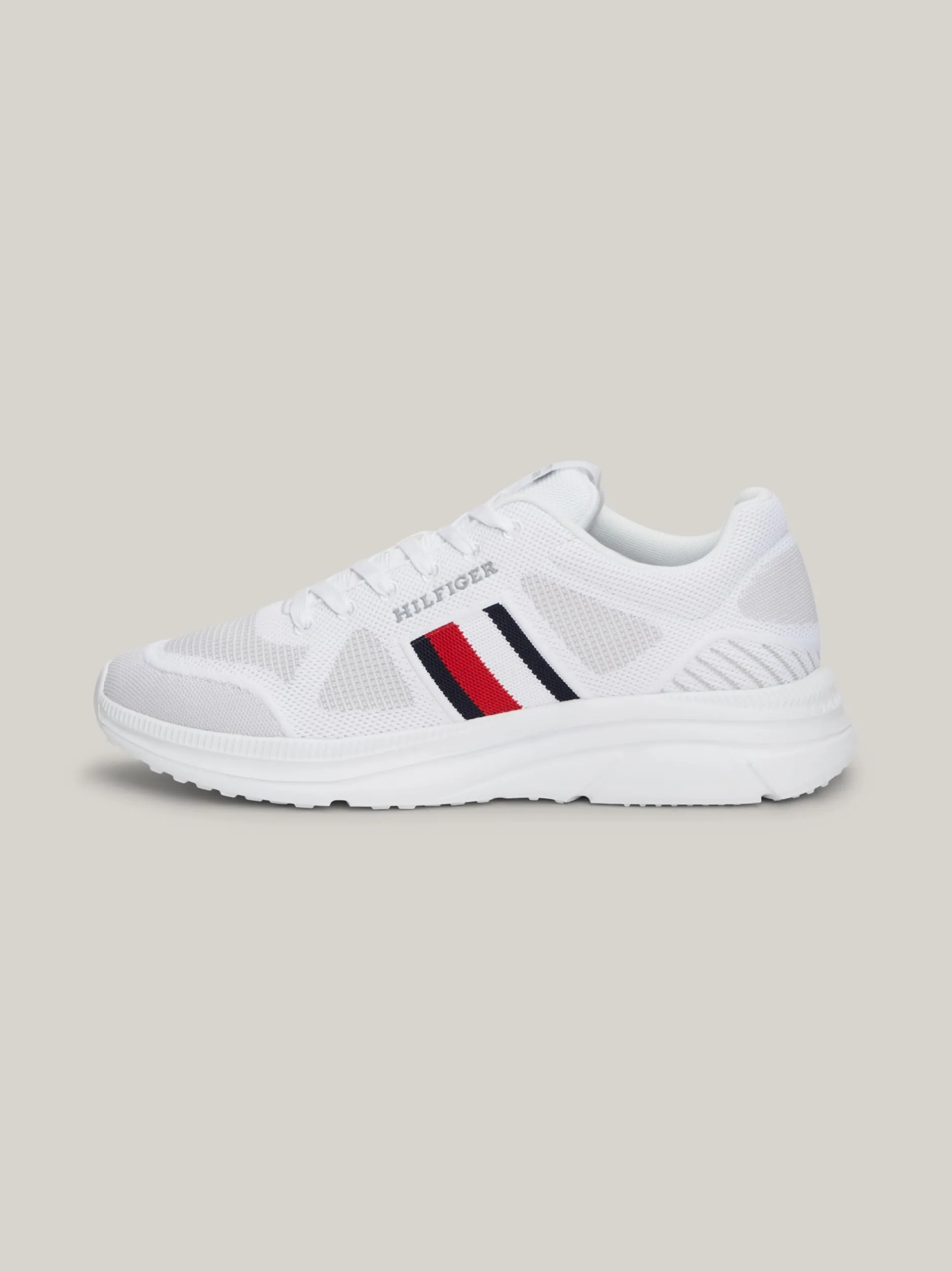 White Trainers|Sneakersy*Tommy Hilfiger Buty Sportowe Typu Runner WHITE