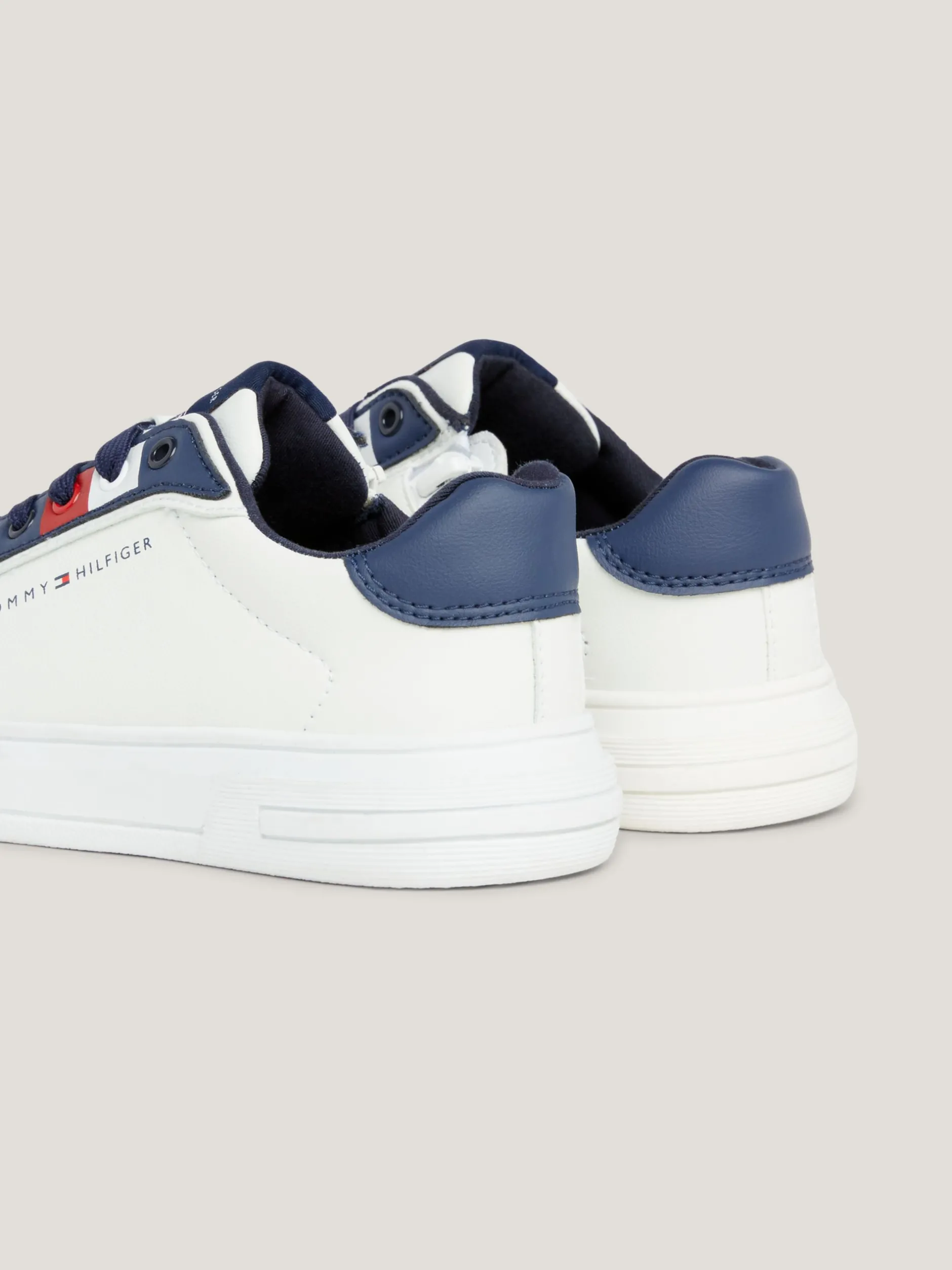 Obuwie I Akcesoria*Tommy Hilfiger Buty Sportowe Z Blokami Kolorów OFF WHITE/BLUE