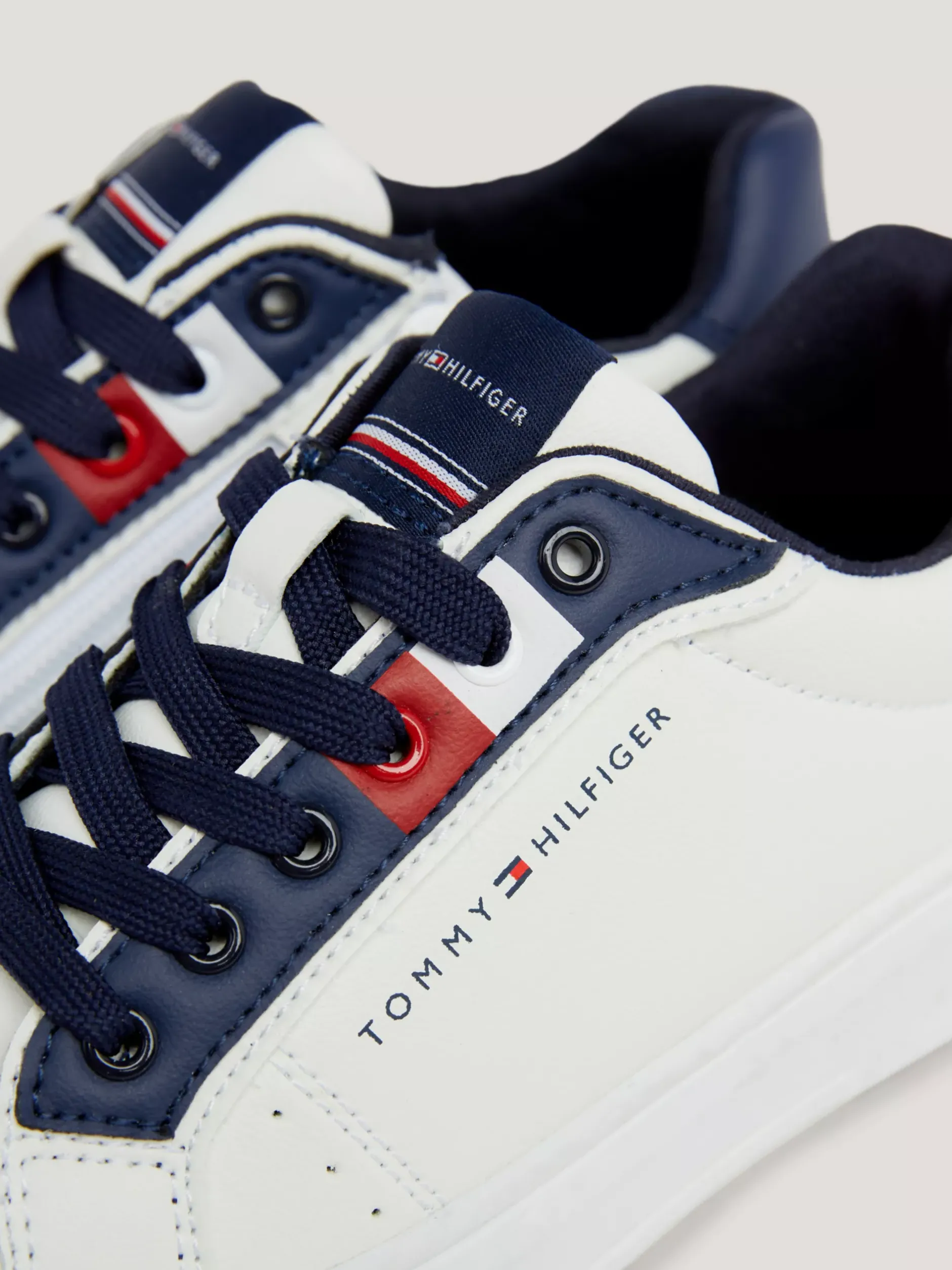 Obuwie I Akcesoria*Tommy Hilfiger Buty Sportowe Z Blokami Kolorów OFF WHITE/BLUE