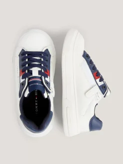 Obuwie I Akcesoria*Tommy Hilfiger Buty Sportowe Z Blokami Kolorów OFF WHITE/BLUE