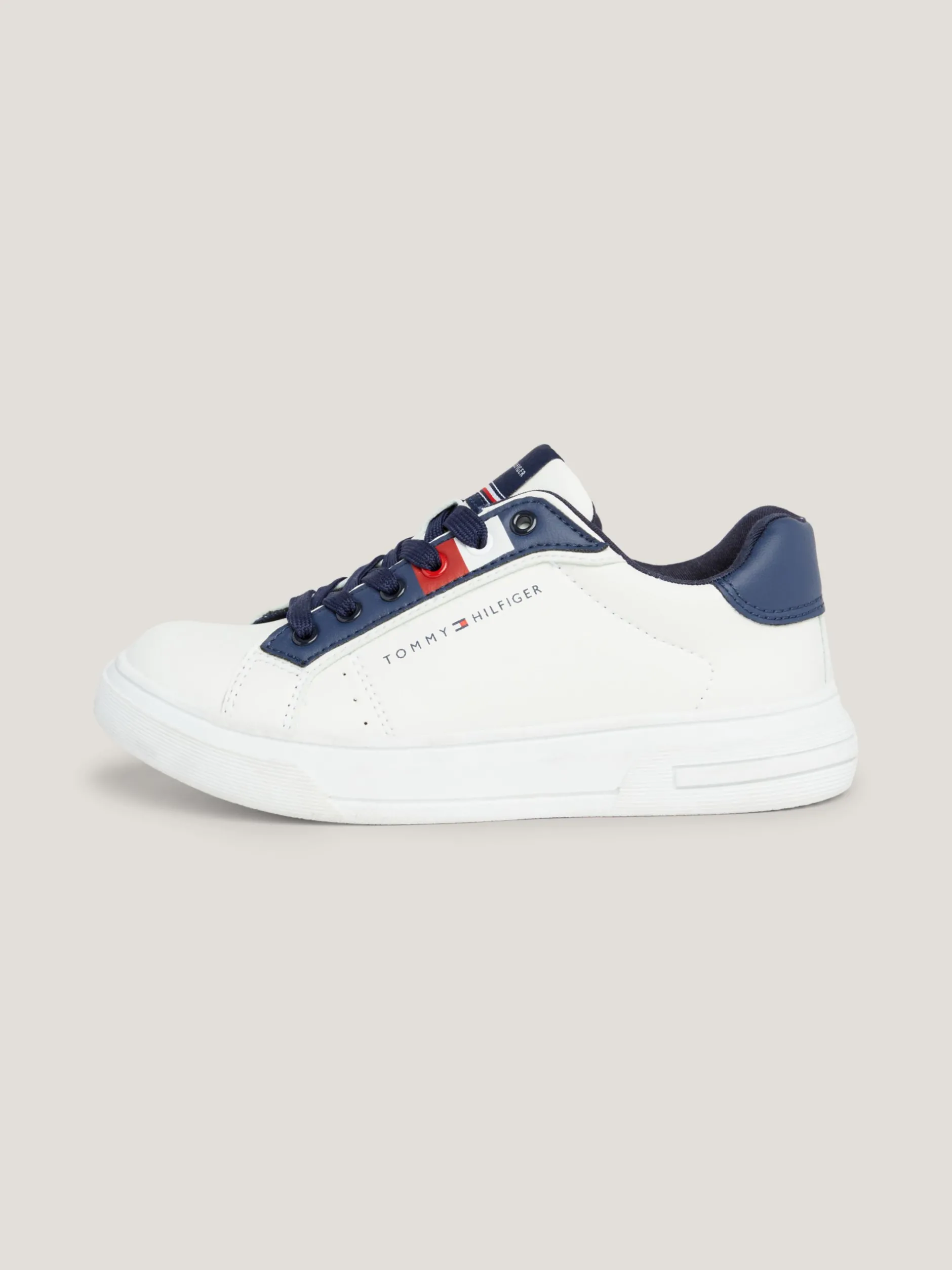 Obuwie I Akcesoria*Tommy Hilfiger Buty Sportowe Z Blokami Kolorów OFF WHITE/BLUE