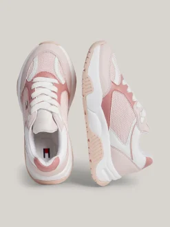Obuwie I Akcesoria*Tommy Hilfiger Buty Sportowe Z Delikatnym Protektorem PINK/WHITE