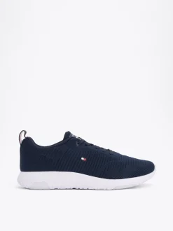 Sneakersy*Tommy Hilfiger Buty Sportowe Z Dzianinową Cholewką DESERT SKY