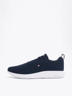 Sneakersy*Tommy Hilfiger Buty Sportowe Z Dzianinową Cholewką DESERT SKY