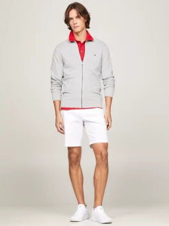 White Trainers|Sneakersy*Tommy Hilfiger Buty Sportowe Z Dzianinową Cholewką WHITE