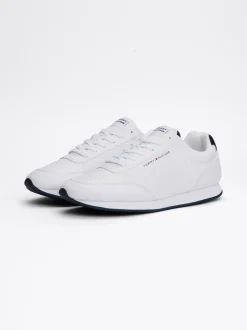White Trainers|Sneakersy*Tommy Hilfiger Buty Sportowe Z Flagą WHITE