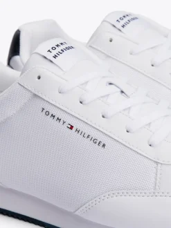 White Trainers|Sneakersy*Tommy Hilfiger Buty Sportowe Z Flagą WHITE