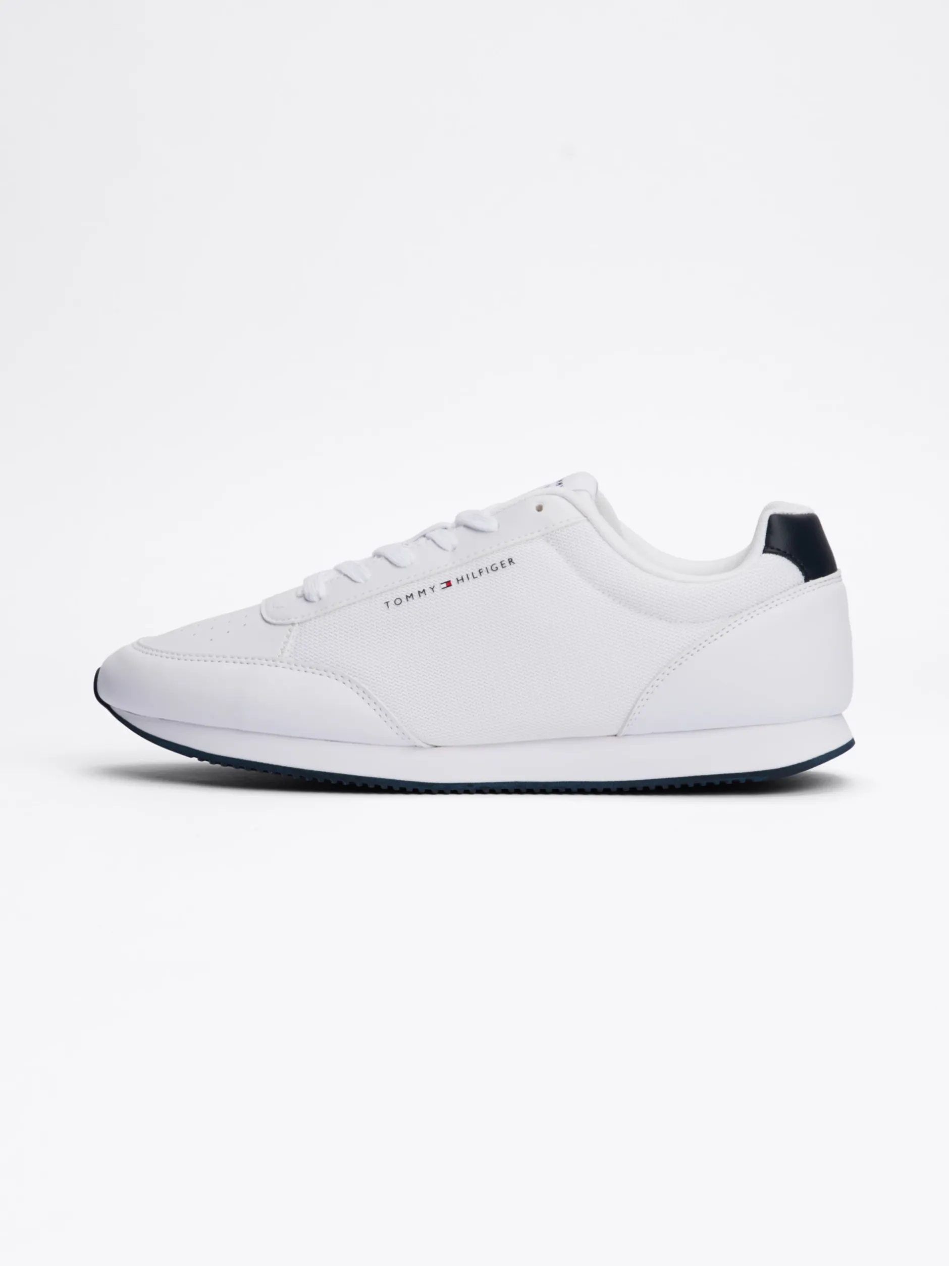 White Trainers|Sneakersy*Tommy Hilfiger Buty Sportowe Z Flagą WHITE