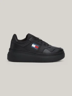 Sneakersy*Tommy Hilfiger Buty Sportowe Z Kolekcji Essential TRIPLE BLACK