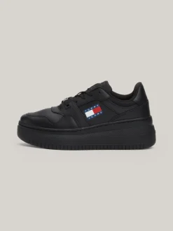Sneakersy*Tommy Hilfiger Buty Sportowe Z Kolekcji Essential TRIPLE BLACK