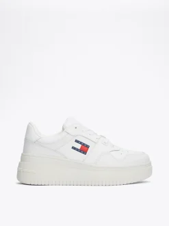 Sneakersy*Tommy Hilfiger Buty Sportowe Z Kolekcji Essential WHITE