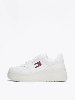 Sneakersy*Tommy Hilfiger Buty Sportowe Z Kolekcji Essential WHITE