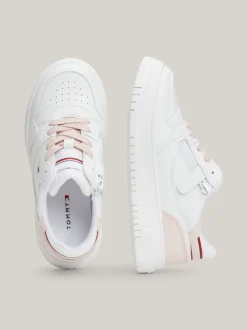 Obuwie I Akcesoria*Tommy Hilfiger Buty Sportowe Z Kolorowym Wzorem WHITE/PINK