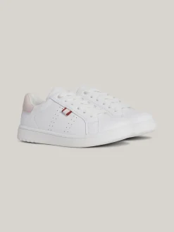 Obuwie I Akcesoria*Tommy Hilfiger Buty Sportowe Z Kontrastową Wstawką WHITE/PLATINUM