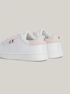 Obuwie I Akcesoria*Tommy Hilfiger Buty Sportowe Z Kontrastową Wstawką WHITE/PLATINUM