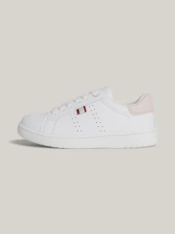 Obuwie I Akcesoria*Tommy Hilfiger Buty Sportowe Z Kontrastową Wstawką WHITE/PLATINUM