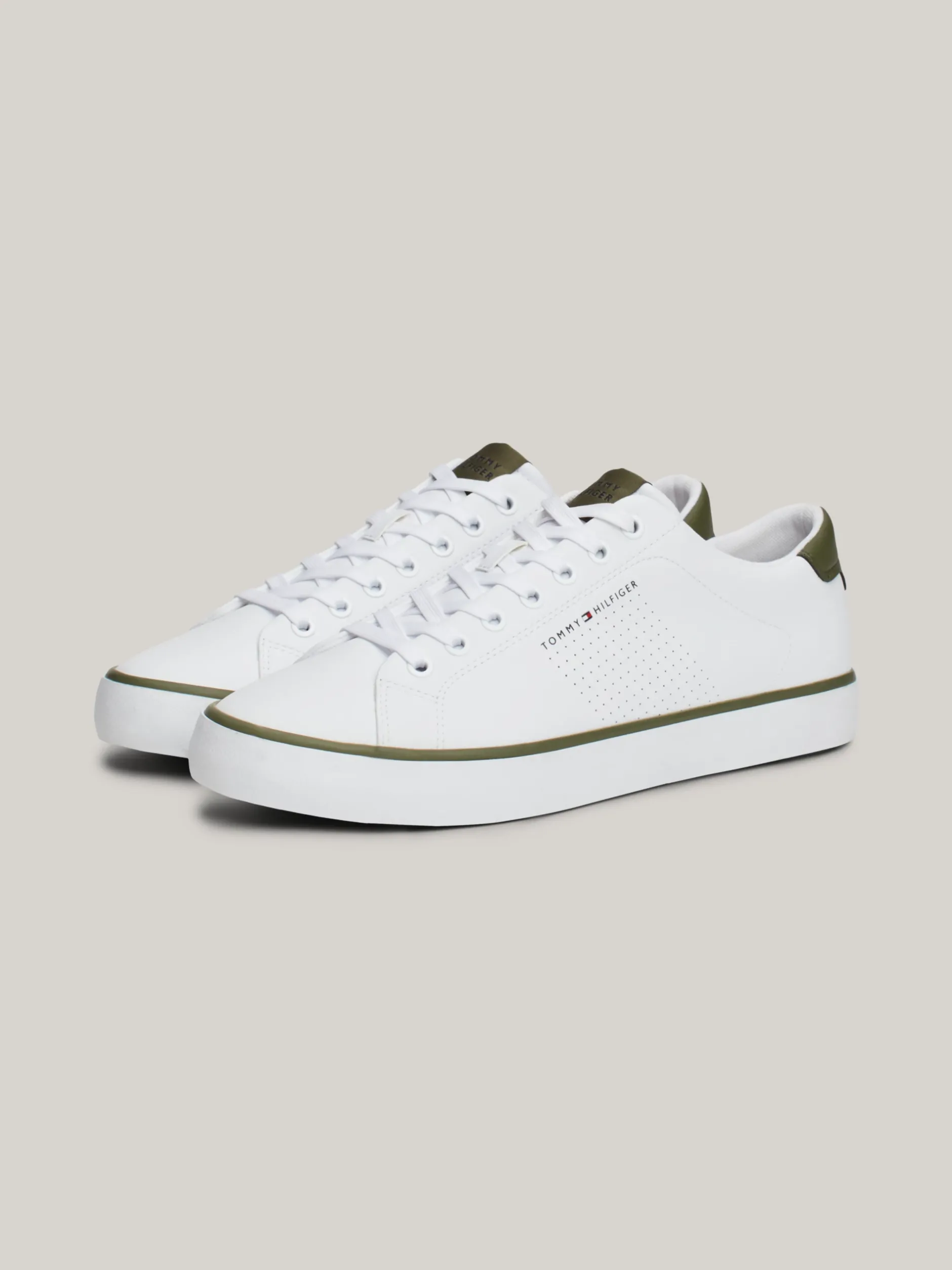 White Trainers|Sneakersy*Tommy Hilfiger Buty Sportowe Z Logo WHITE
