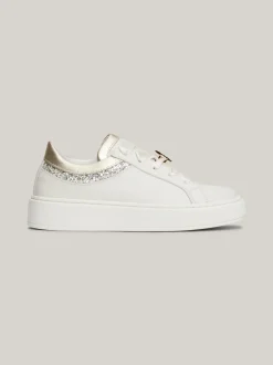 Obuwie I Akcesoria*Tommy Hilfiger Buty Sportowe Z Monogramem TH CREAM/PLATINUM