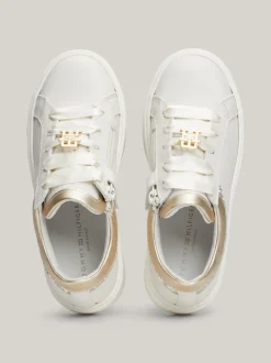 Obuwie I Akcesoria*Tommy Hilfiger Buty Sportowe Z Monogramem TH CREAM/PLATINUM