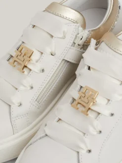 Obuwie I Akcesoria*Tommy Hilfiger Buty Sportowe Z Monogramem TH CREAM/PLATINUM