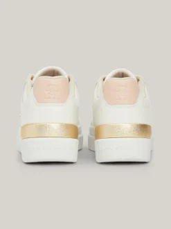 Sneakersy*Tommy Hilfiger Buty Sportowe Z Monogramem TH ANCIENT WHITE