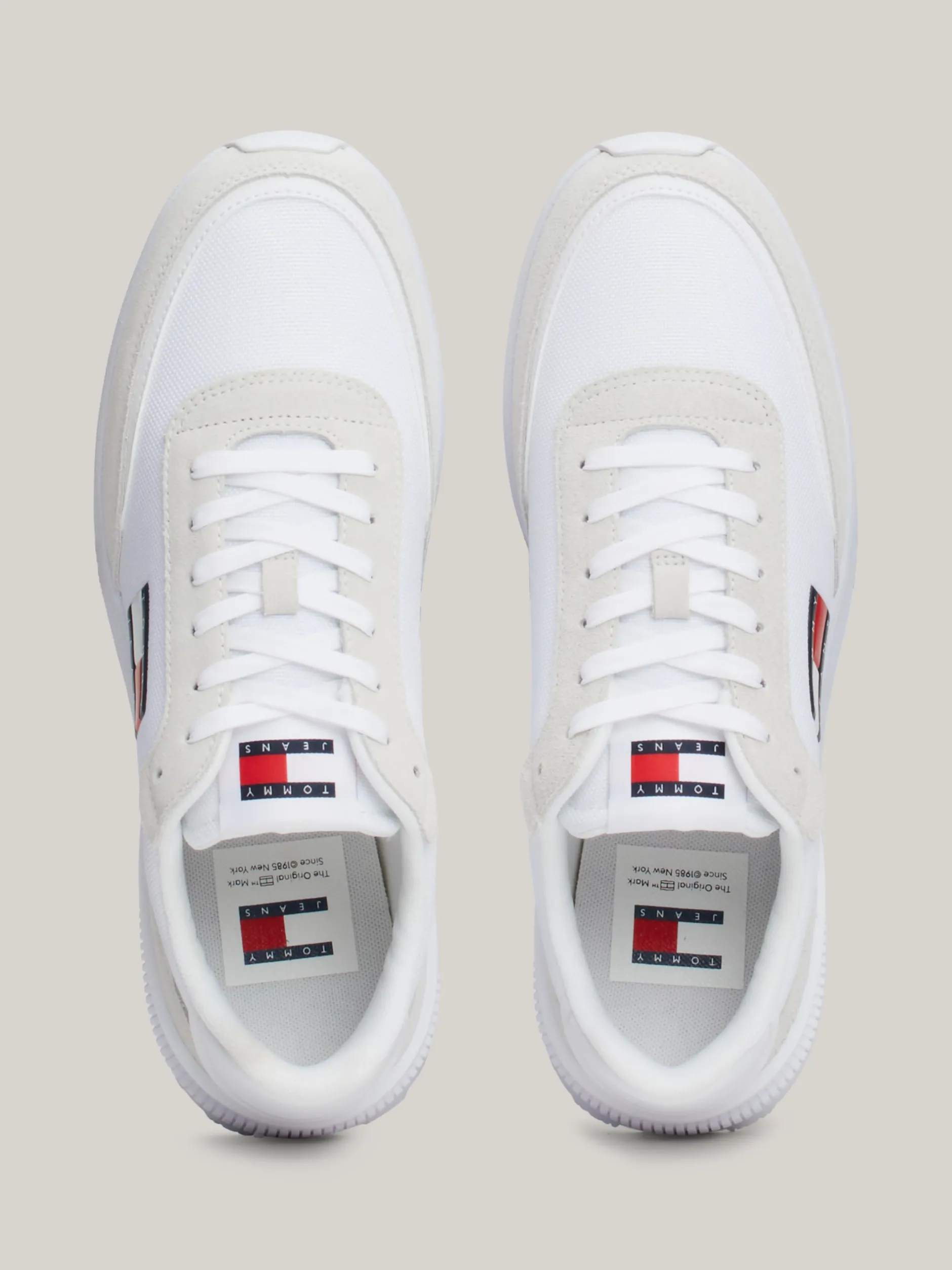 White Trainers|Sneakersy*Tommy Hilfiger Buty Sportowe Z Protektorem Essential WHITE