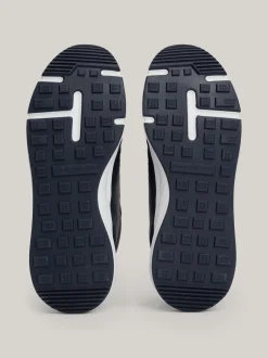 Sneakersy*Tommy Hilfiger Buty Sportowe Z Zamszu O Mieszanej Fakturze DESERT SKY