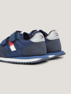Obuwie I Akcesoria*Tommy Hilfiger Buty Sportowe Z Zapięciem Na Rzep I Flagą BLUE