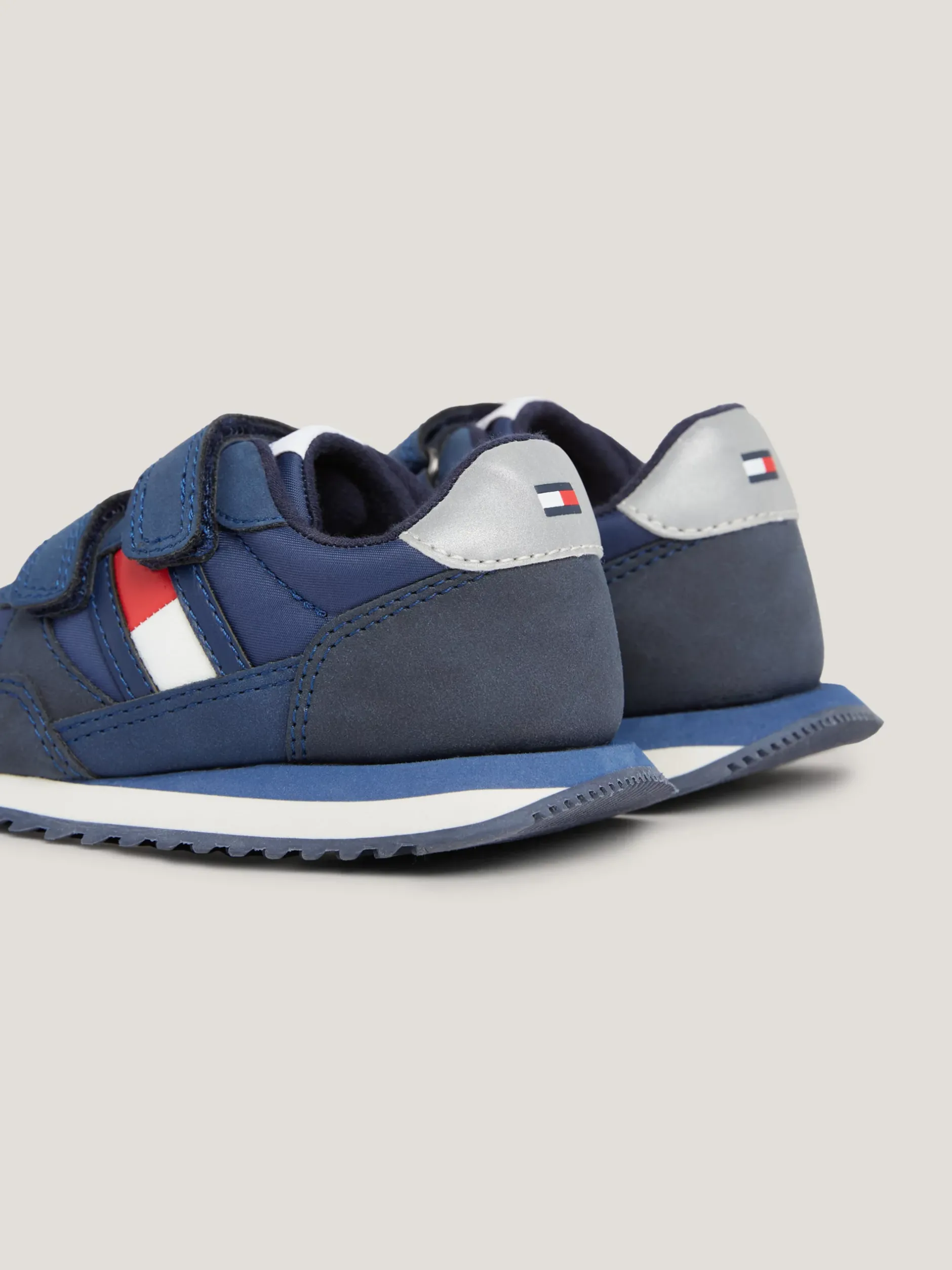 Obuwie I Akcesoria*Tommy Hilfiger Buty Sportowe Z Zapięciem Na Rzep I Flagą BLUE