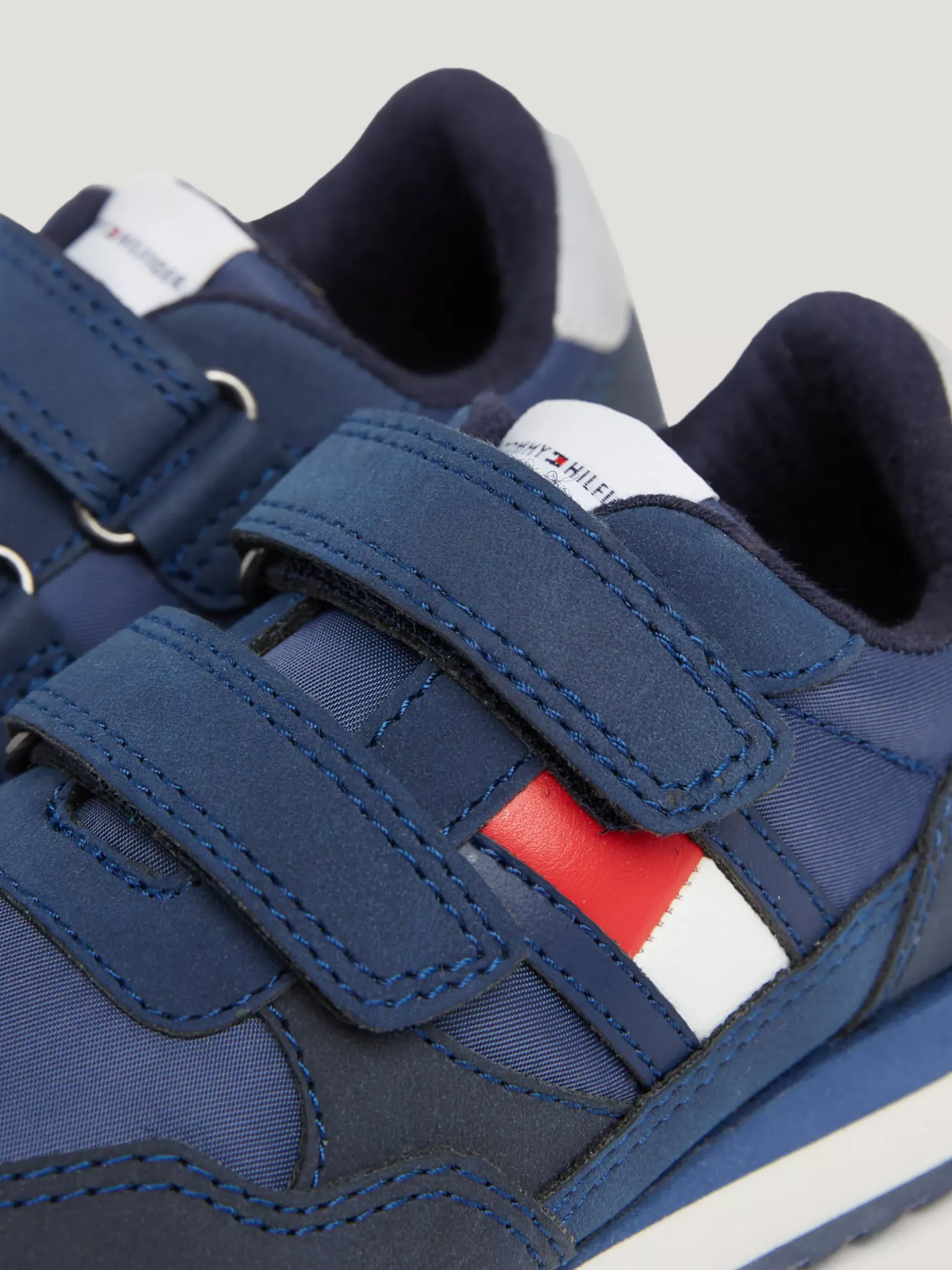 Obuwie I Akcesoria*Tommy Hilfiger Buty Sportowe Z Zapięciem Na Rzep I Flagą BLUE