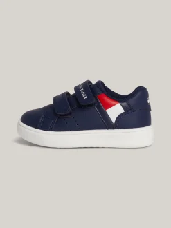 Obuwie I Akcesoria*Tommy Hilfiger Buty Sportowe Z Zapięciem Na Rzep I Flagą BLUE