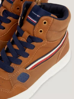 Obuwie I Akcesoria|Obuwie I Akcesoria*Tommy Hilfiger Buty Sportowe Za Kostkę Dla Obu Płci COGNAC