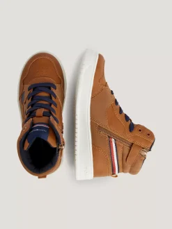 Obuwie I Akcesoria|Obuwie I Akcesoria*Tommy Hilfiger Buty Sportowe Za Kostkę Dla Obu Płci COGNAC