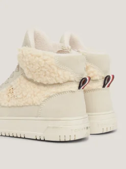 Obuwie I Akcesoria*Tommy Hilfiger Buty Sportowe Za Kostkę Z Monogramem TH BEIGE