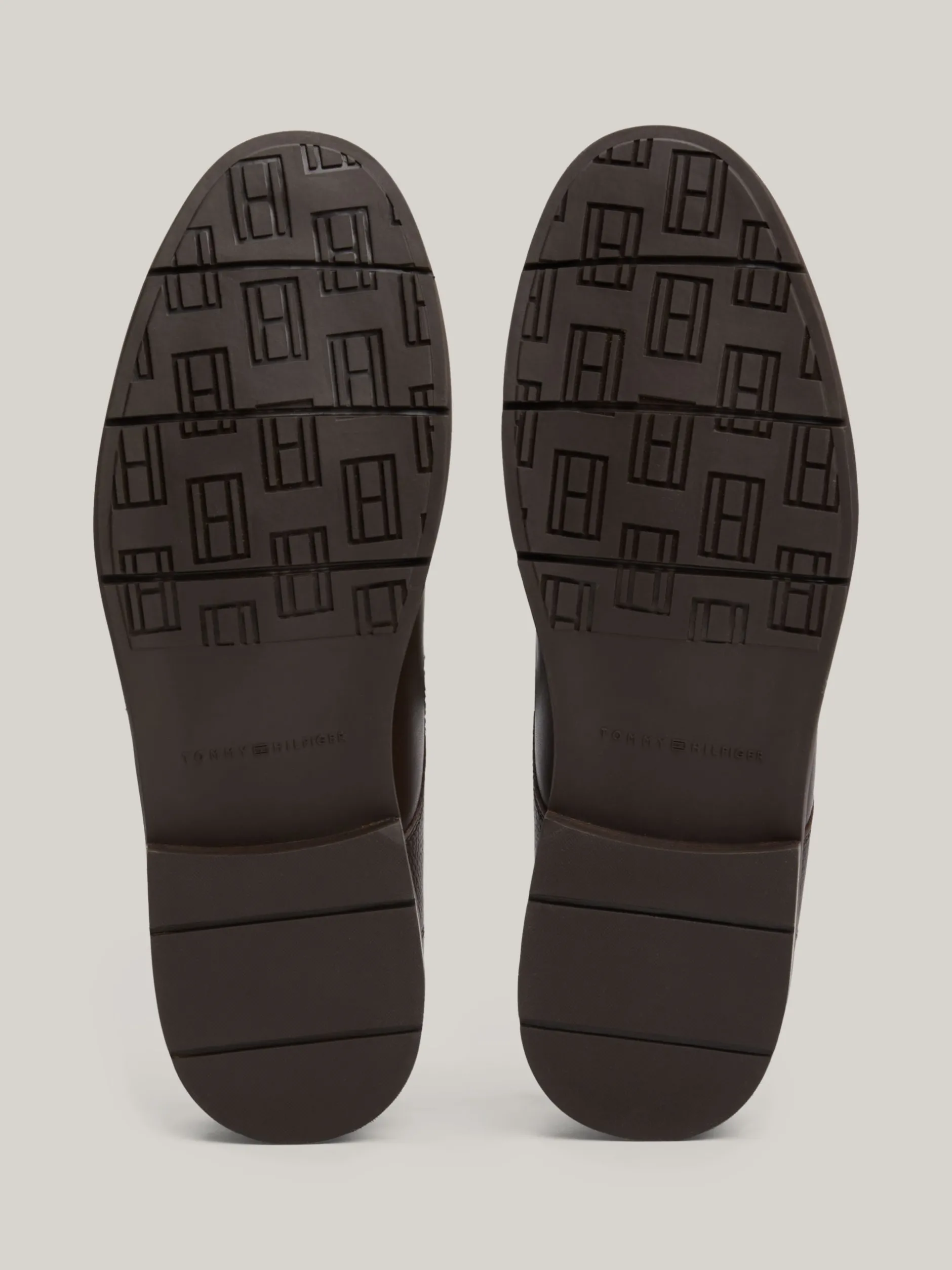 Buty Wizytowe*Tommy Hilfiger Buty Typu Derby Z Groszkowanej Skóry COCOA
