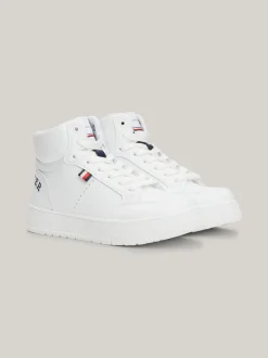 Obuwie I Akcesoria|Obuwie I Akcesoria*Tommy Hilfiger Buty Za Kostkę Na Grubej Podeszwie WHITE/BLUE