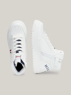 Obuwie I Akcesoria|Obuwie I Akcesoria*Tommy Hilfiger Buty Za Kostkę Na Grubej Podeszwie WHITE/BLUE