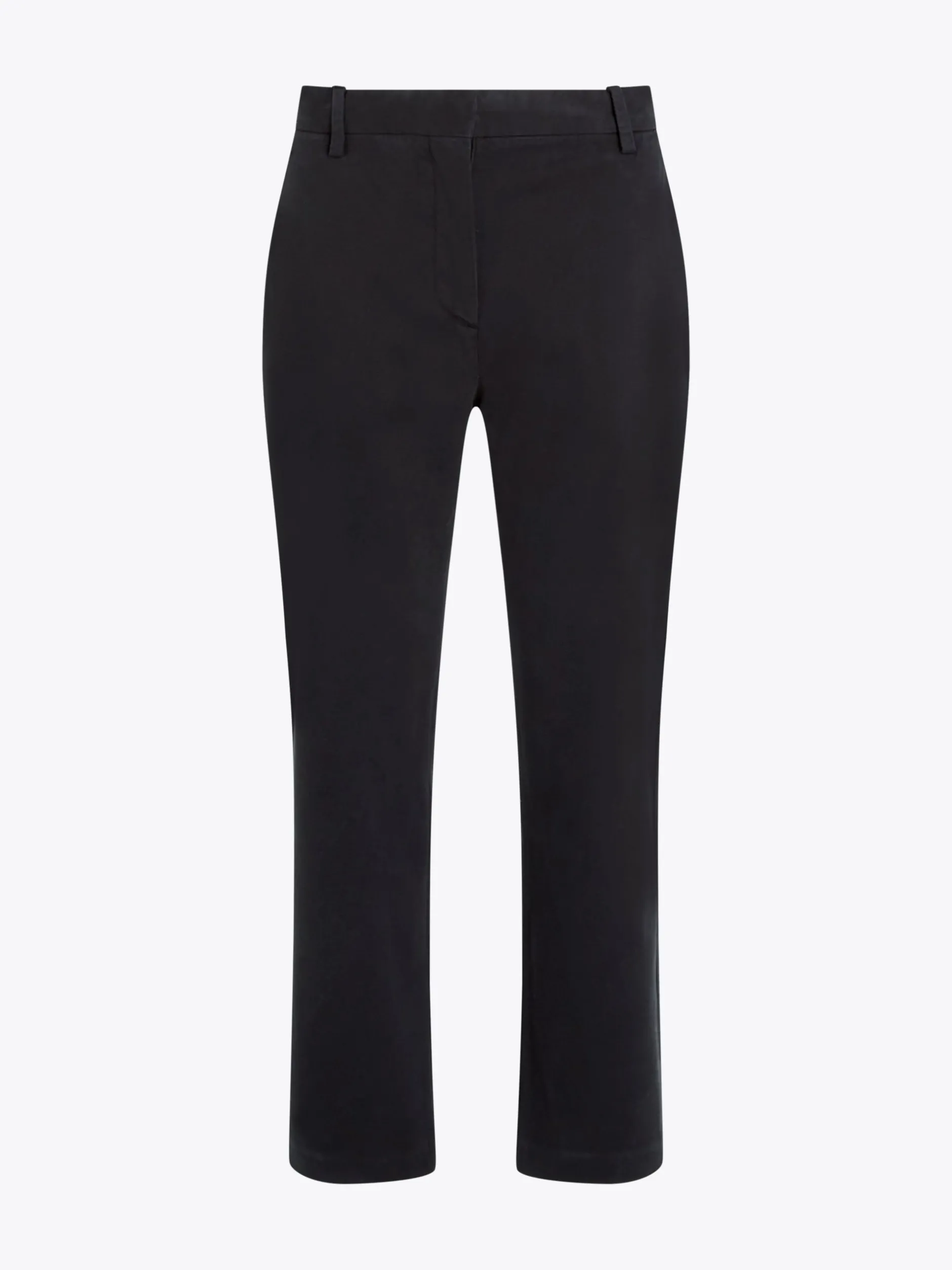 Spodnie*Tommy Hilfiger Chinosy O Wąskim Kroju Z Bawełny Ze Stretchem BLACK