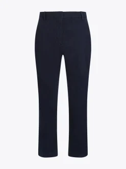 Spodnie*Tommy Hilfiger Chinosy O Wąskim Kroju Z Bawełny Ze Stretchem DESERT SKY