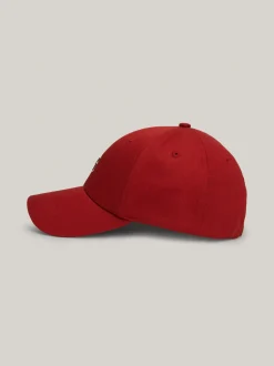 Czapki Z Daszkiem|Czapki I Szaliki*Tommy Hilfiger Czapka Baseballowa Corporate Z Monogramem TH DARK MAGMA