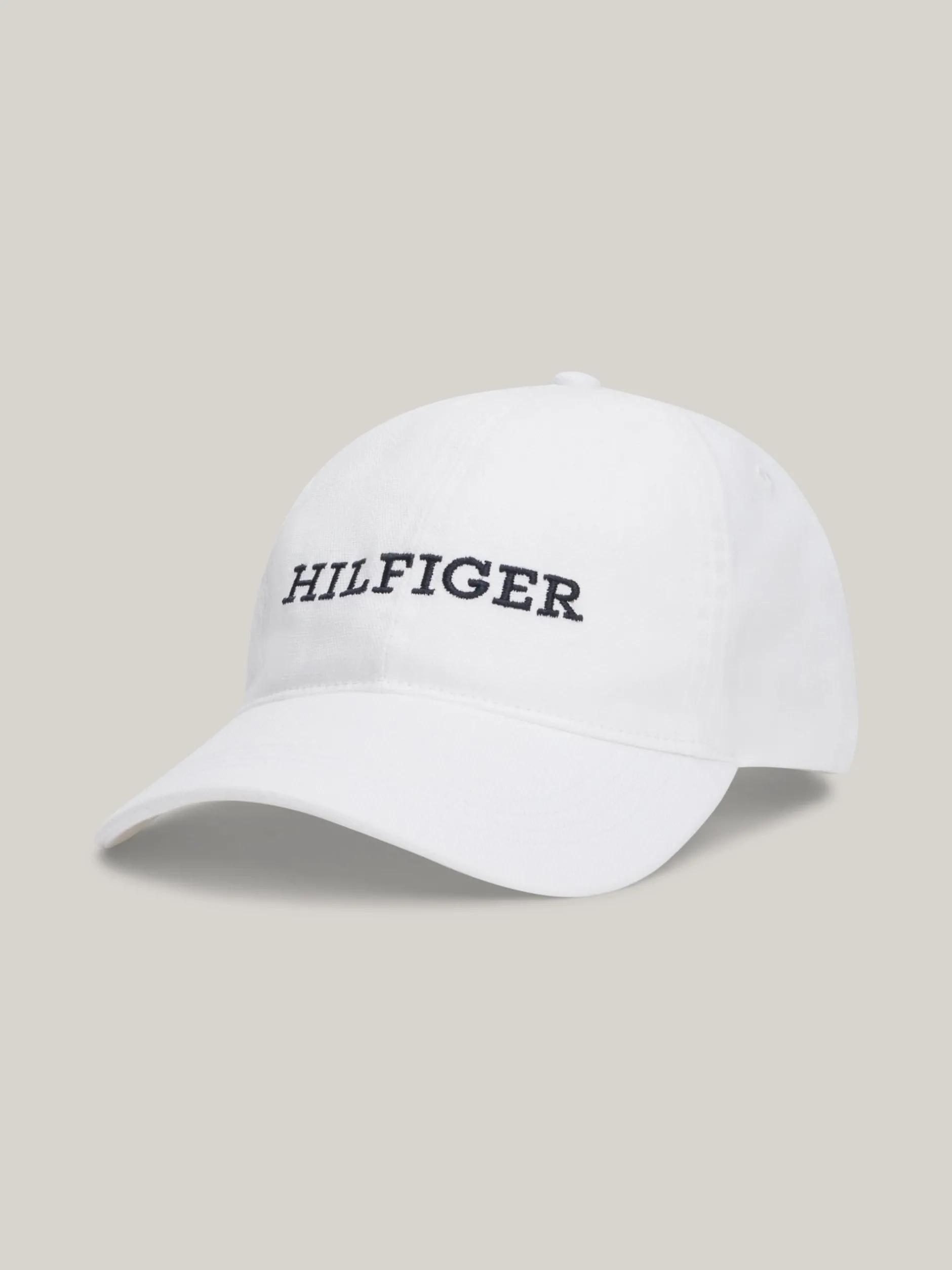 Czapki Z Daszkiem|Czapki I Szaliki*Tommy Hilfiger Czapka Baseballowa Z Monotypowym Logo Hilfiger OPTIC WHITE
