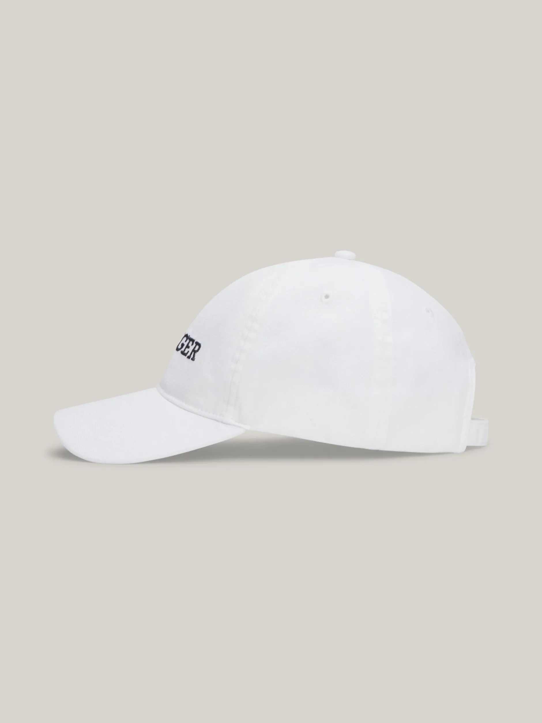 Czapki Z Daszkiem|Czapki I Szaliki*Tommy Hilfiger Czapka Baseballowa Z Monotypowym Logo Hilfiger OPTIC WHITE