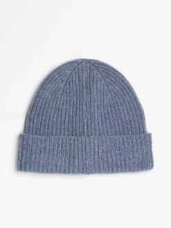 Czapki|Czapki I Szaliki*Tommy Hilfiger Czapka Beanie Z Czystego Kaszmiru FADED INK MELANGE